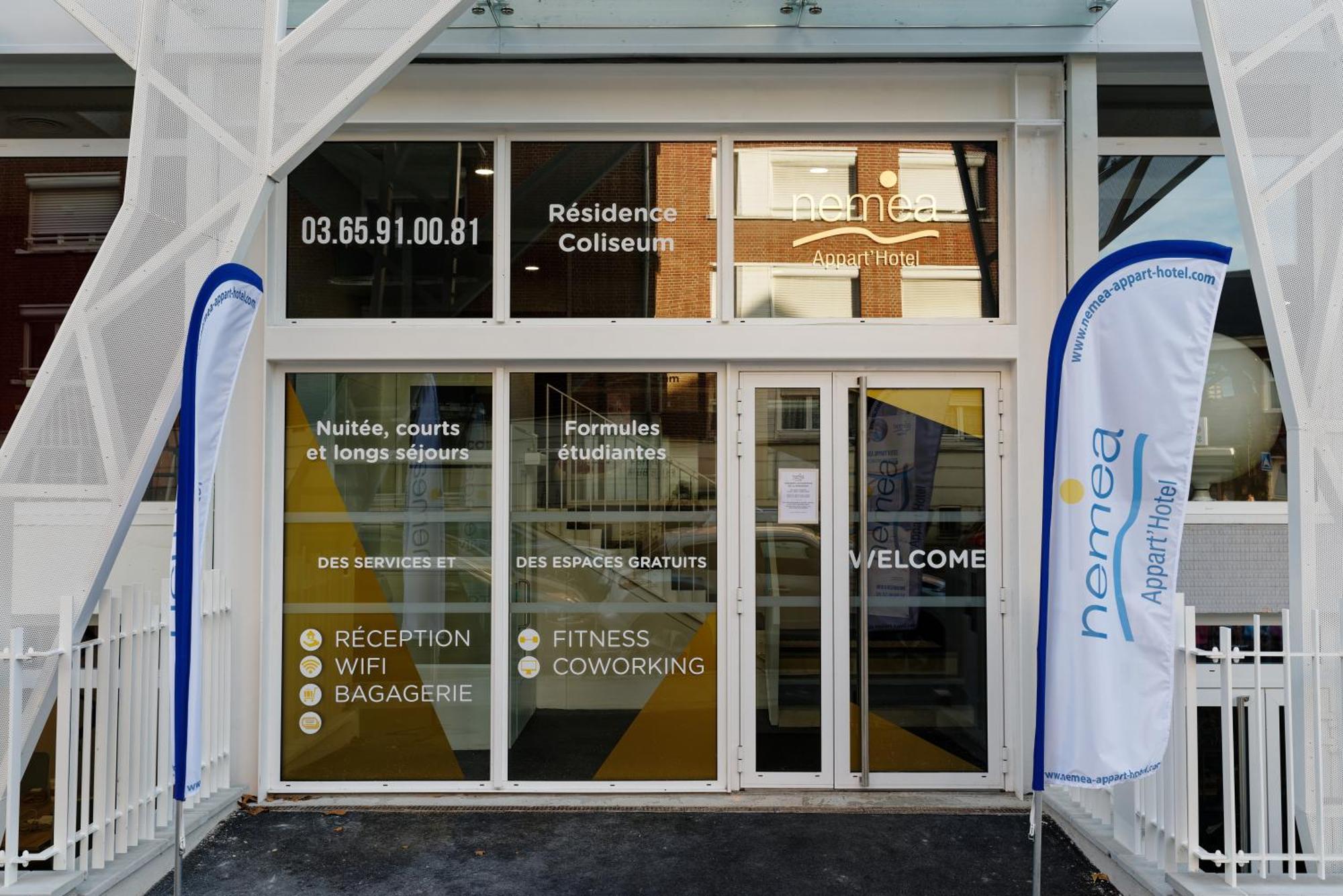 Nemea Appart Hotel Coliseum Amiens Centre المظهر الخارجي الصورة